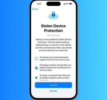 涧西苹果授权维修店分享被盗设备保护功能开启方法 